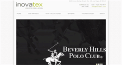 Desktop Screenshot of inovatex.com